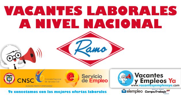 Convocatorias Productos Ramo