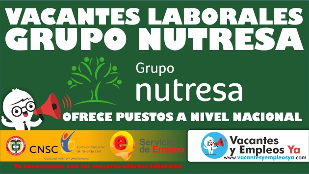 Vacantes laborales nutresa