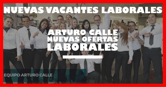 Ofertas Arturo Calle Equipo de trabajo