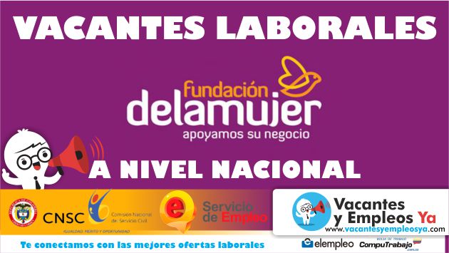 Vacantes fundacion de la mujer