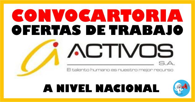 Convocatoria activos