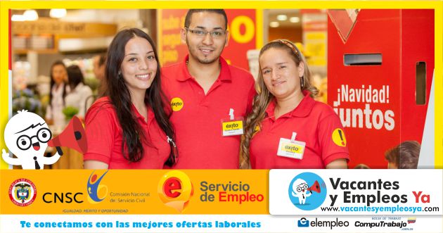 Convocatorias empacadores exito