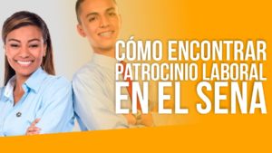 Como encontrar patrocinio laboral en el sena