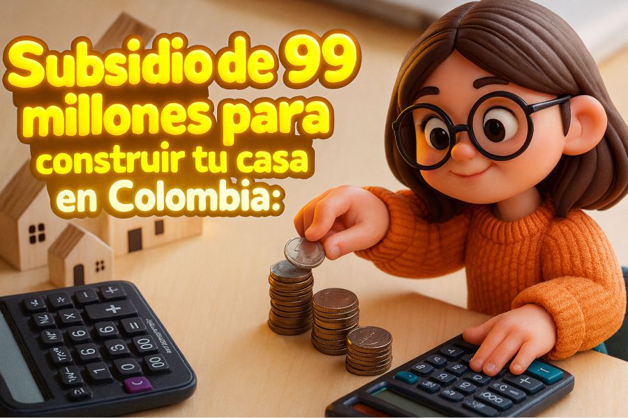 Subsidio de 99 millones para construir tu casa en Colombia: requisitos y guía completa