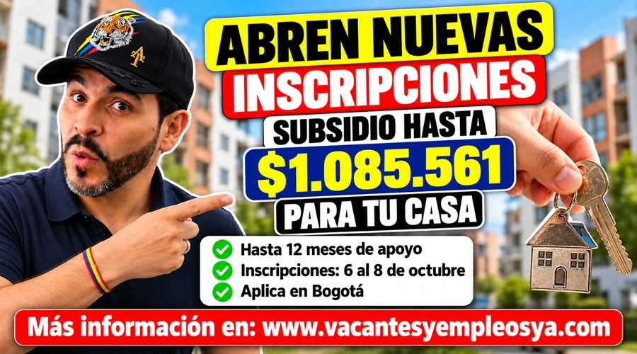 Ahorro para mi Casa 2026 subsidio de arriendo para hogares en Bogotá